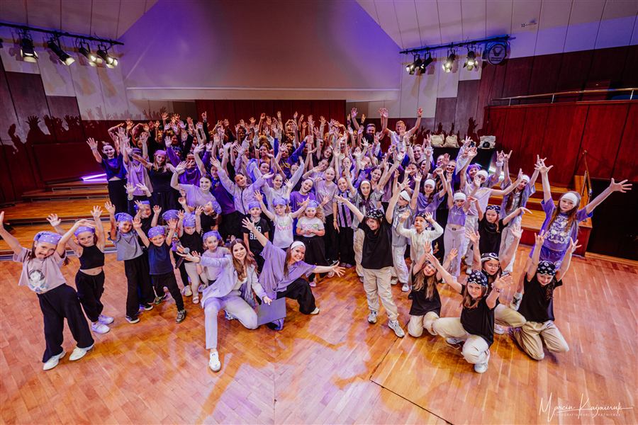 Społeczność SPACE Dance Studio podczas wspólnej gali